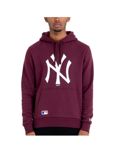 New York Yankees Logo Maroon Kapuzenpullover
