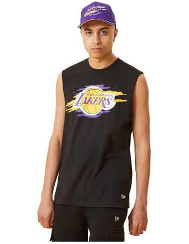 Nba Tear Logo Los Angeles Lakers T-Shirt