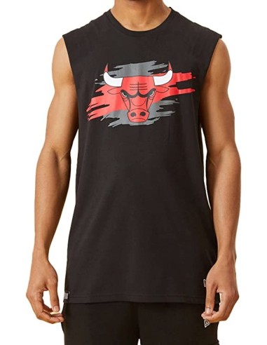 Nba Tear Logo Chicago Bulls T-Shirt